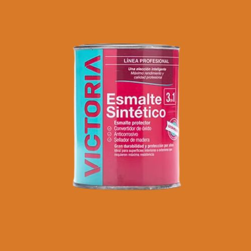Esmalte Sintetico Brillante 4L Castaño  Victoria