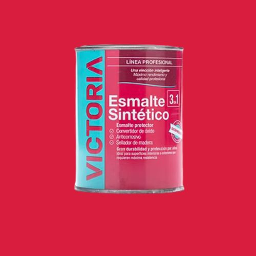 Esmalte Sintetico Brillante 4L Rojo Victoria
