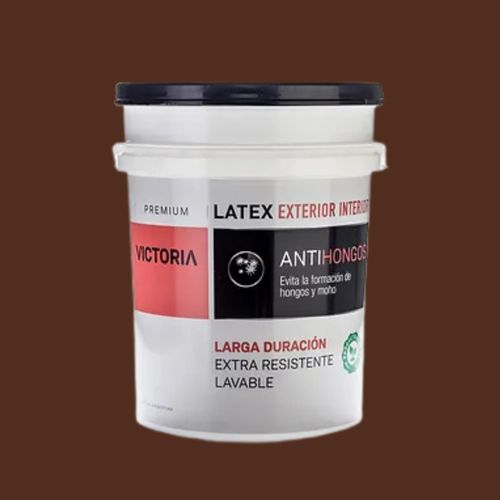 Latex Exterior Interior Mate 4L Marron