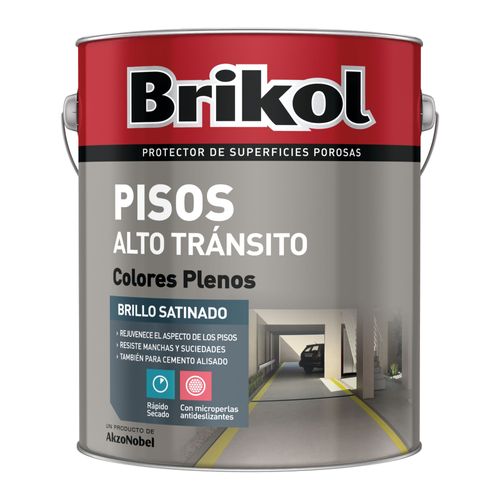 Brikol Pisos Alto Transito 4L Rojo