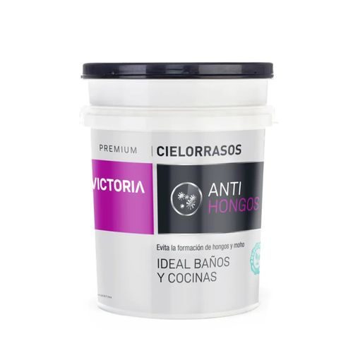 Latex Cielorrasos Mate Blanco 10L Victoria
