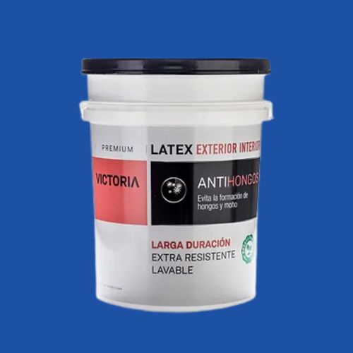 Latex Exterior Interior Mate 10L Azul Traful