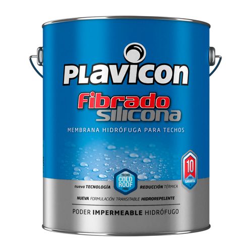 Membrana Fibrado Siliconado 20kg Plavicon