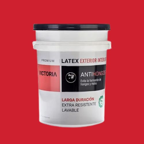 Latex Exterior Interior Mate 20L Rojo