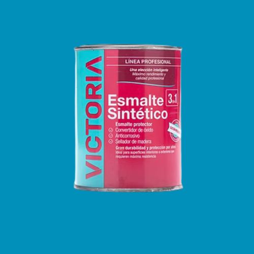 Esmalte Sintetico Brillante 20L Azul Traful Victoria
