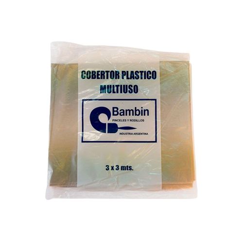 Cobertor Plastico 3 mt x 3 mts Unid