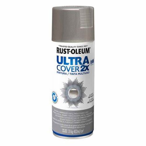 Aerosol Ultra Cover Aluminio Brillante