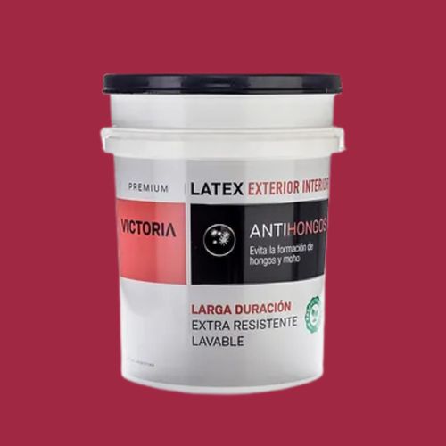 Latex Exterior Interior Mate 4L Guinda