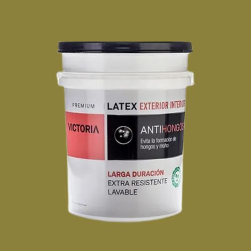 Latex Exterior Interior Mate 4L Verde Safari