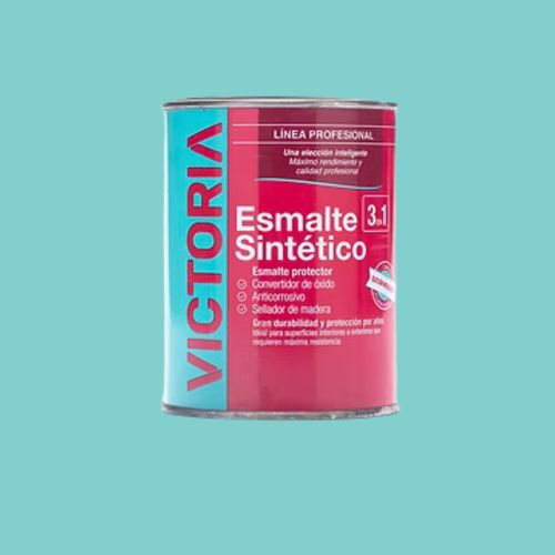 Esmalte Sintetico Brillante 4L Verde Vicky