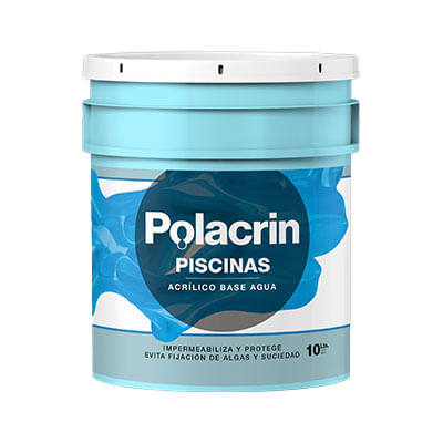 Polacrin Piscina Acuosa 4L Celeste