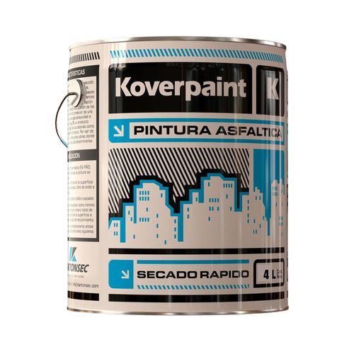 Pintura Asfaltica 4Lt Koverpaint