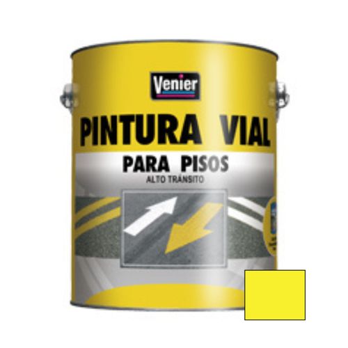 Pintura Vial 25Kg Amarillo Venier