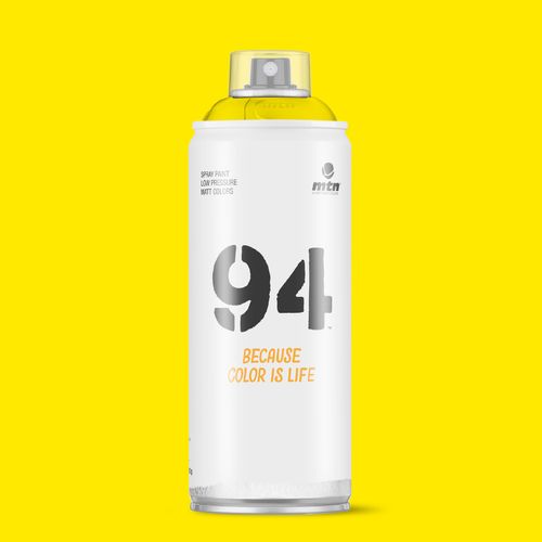 Aerosol MTN 94 RV-1021 Amarillo Claro Mate 400ml
