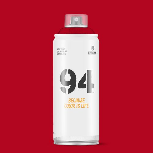 Aerosol MTN 94 RV-3001 Rojo Vivo Mate 400ml