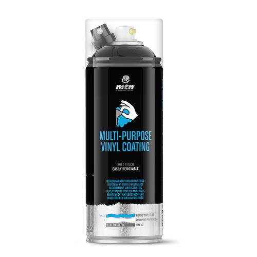 Aerosol MTN PRO Automotor Vinilico Liq Negro Meta Brillante 400ml