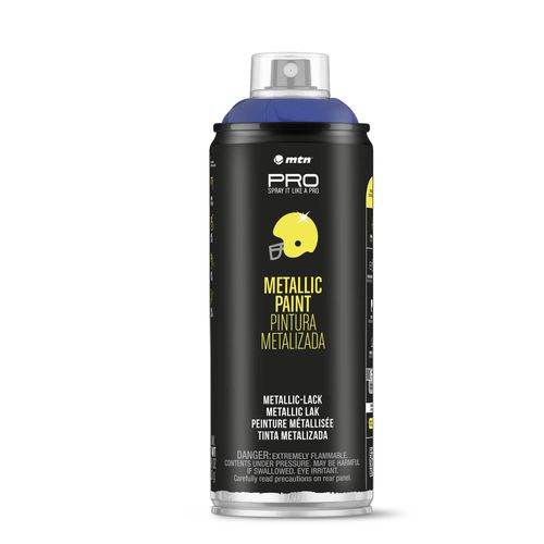 Aerosol MTN PRO Metalizado Azul Oscuro R-50 Brillante 400ml
