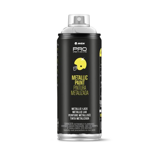 Aerosol MTN PRO Metalizado Aluminio Brillante 400ml
