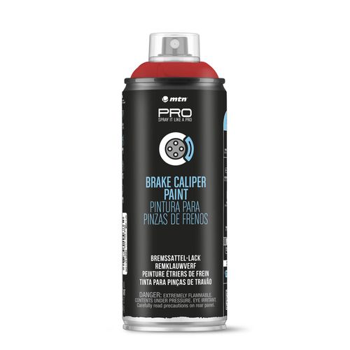 Aerosol MTN PRO Automotor Pintura Pinza Freno Rojo Brillante 400ml