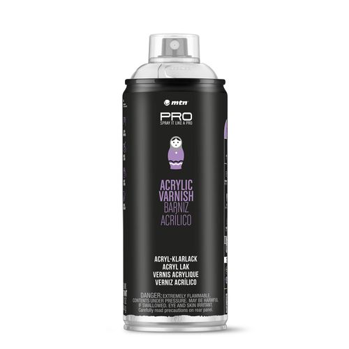 PR0908 Aerosol MTN PRO Barniz Acrilico Brillante
