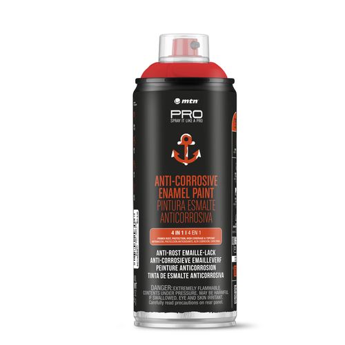 Aerosol MTN PRO Convertidor Oxido Rojo Vivo Brillante 400ml