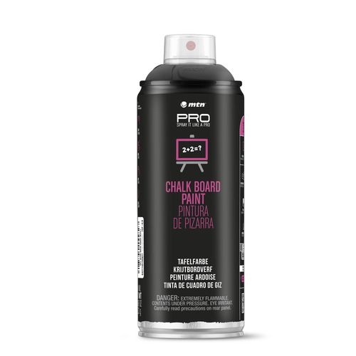 Aerosol MTN PRO Pizarra Negro Mate 400ml
