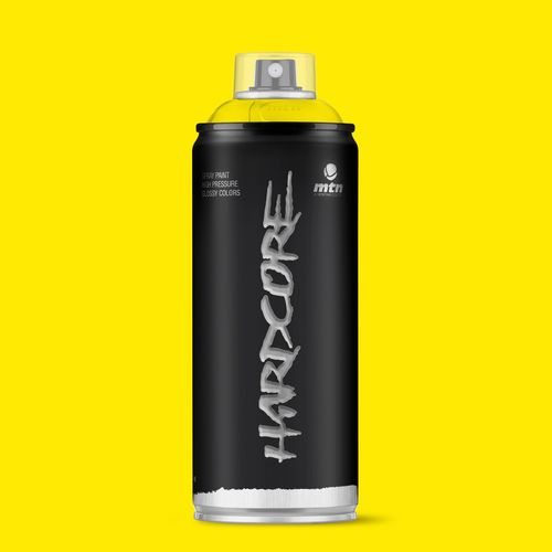 Aerosol MTN Hardcore RV-1021 Amarillo Claro Brillante 400ml