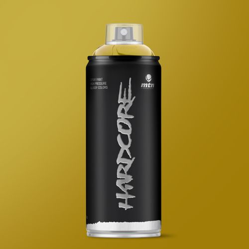 Aerosol MTN Hardcore Oro Metalizado Brillante 400ml