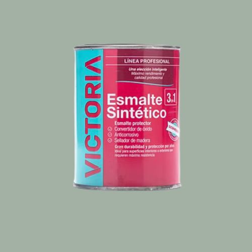 Esmalte Sintetico Brillante 0,25L Gris Vison Victoria