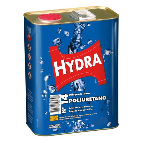 Diluyente Poliuretano 4 L Hydra/Dixilina