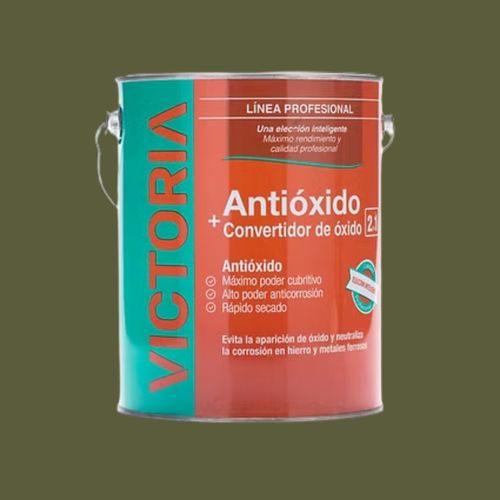 Fondo Antioxido + Convertidor 1L Verde Mate Victoria