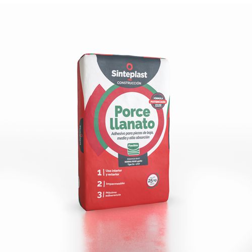 Adhesivo Porcelanato 25 kg